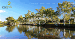 Desktop Screenshot of ecologia.com.au