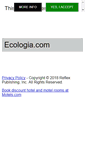 Mobile Screenshot of ecologia.com